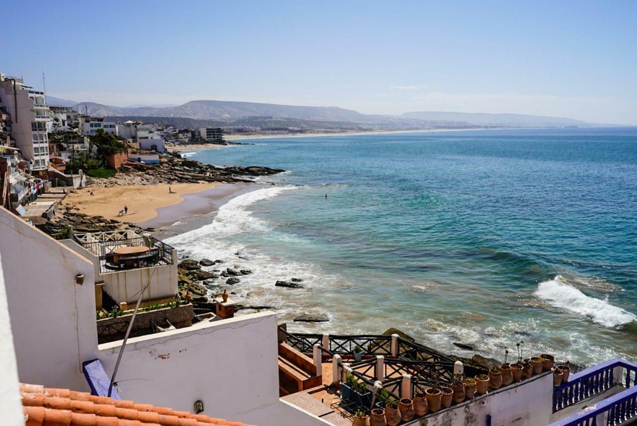 Hotel Oceana Surf Camp Taghazout Exterior foto